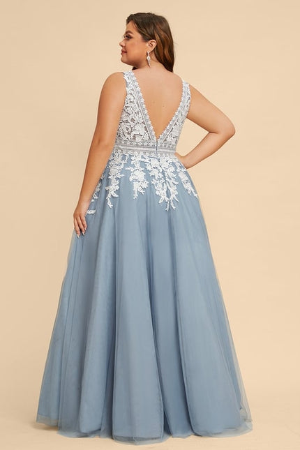 Robe De Bal De Bal Tulle Étoilé - gallery 6