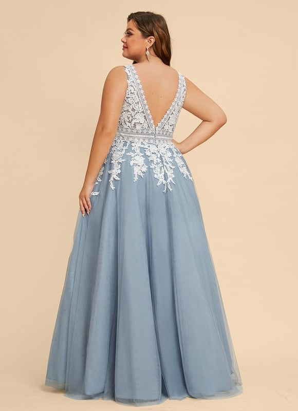 Robe De Bal De Bal Tulle Étoilé - gallery 6
